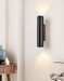 Volcanic Noir Wall Sconce - Simprolos