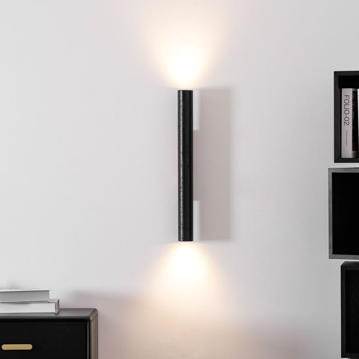 Volcanic Noir Wall Sconce - Simprolos