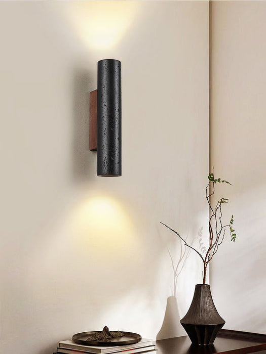 Volcanic Noir Wall Sconce - Simprolos