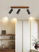 Volcanic Wood Trio Ceiling Spot - Simprolos