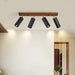 Volcanic Wood Trio Ceiling Spot - Simprolos