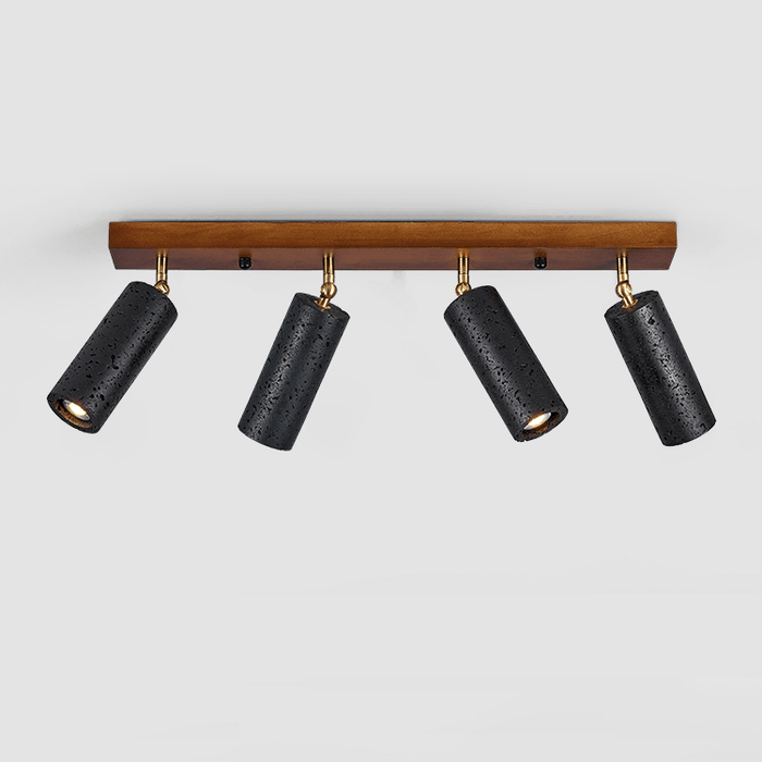 Volcanic Wood Trio Ceiling Spot - Simprolos