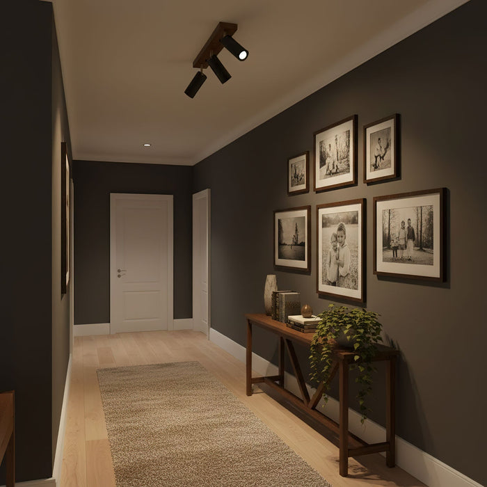 Volcanic Wood Trio Ceiling Spot - Simprolos