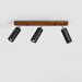 Volcanic Wood Trio Ceiling Spot - Simprolos