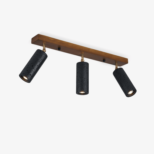 Volcanic Wood Trio Ceiling Spot - Simprolos