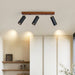 Volcanic Wood Trio Ceiling Spot - Simprolos