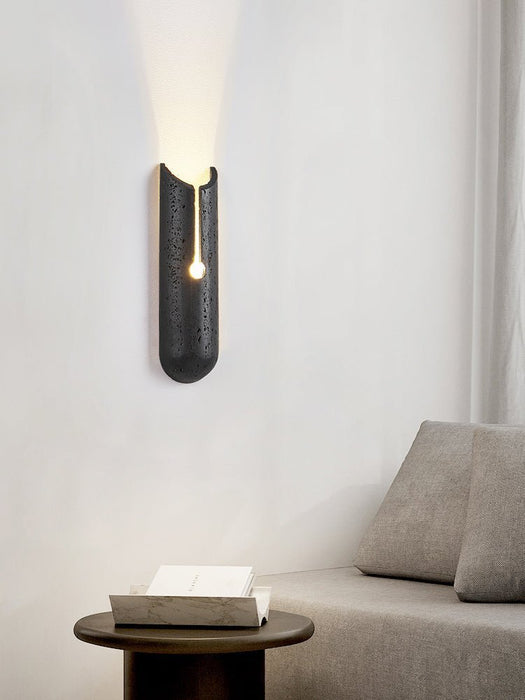 Vulca Split Stone Wall Light - Simprolos