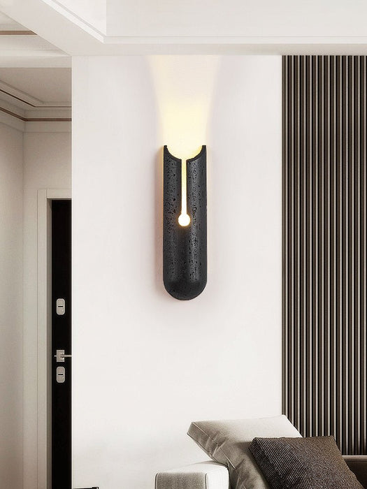 Vulca Split Stone Wall Light - Simprolos