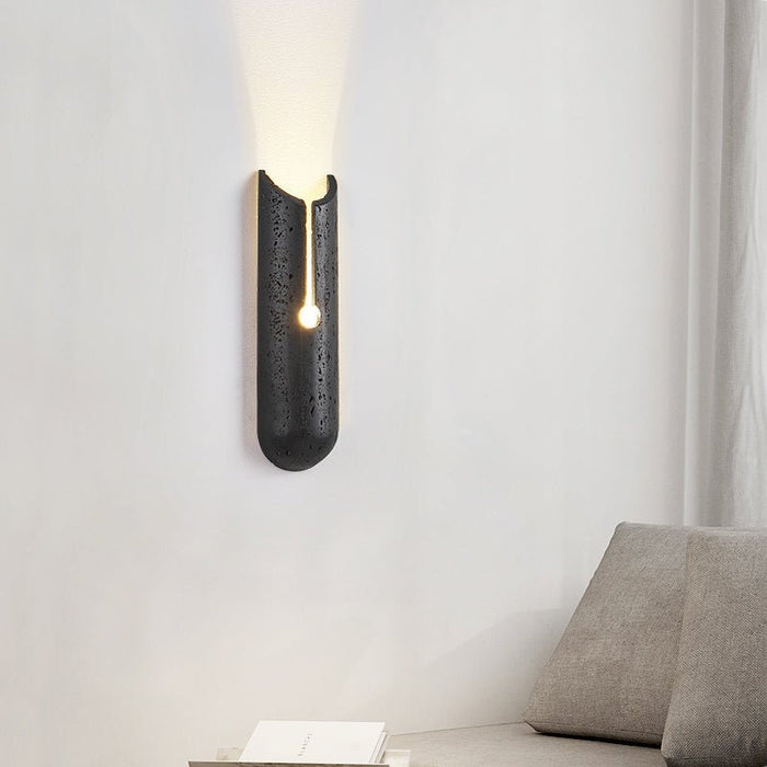 Vulca Split Stone Wall Light - Simprolos