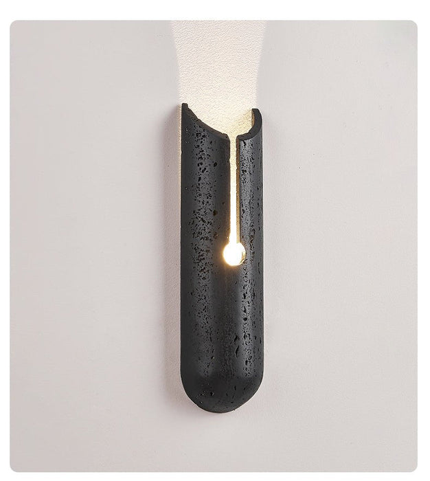 Vulca Split Stone Wall Light - Simprolos