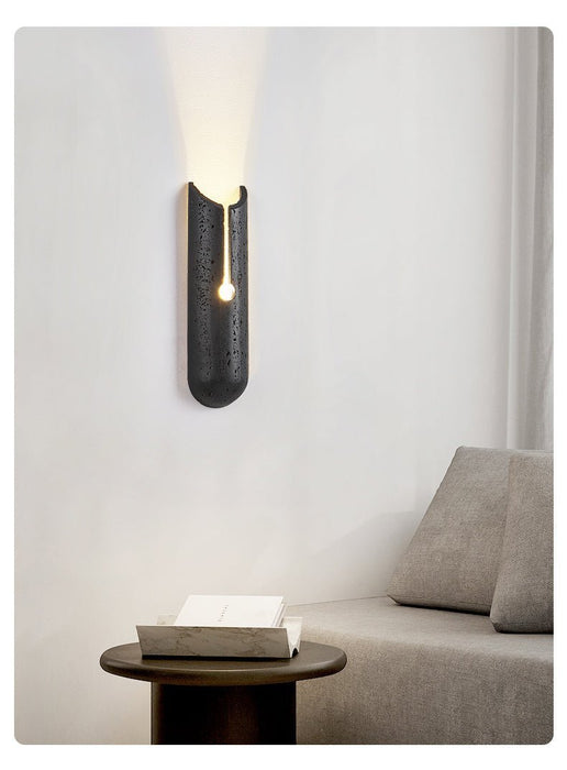Vulca Split Stone Wall Light - Simprolos