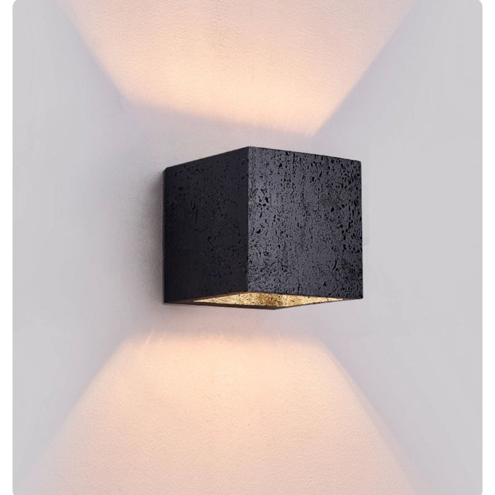 Vulcanis Cube Wall Lamp - Simprolos