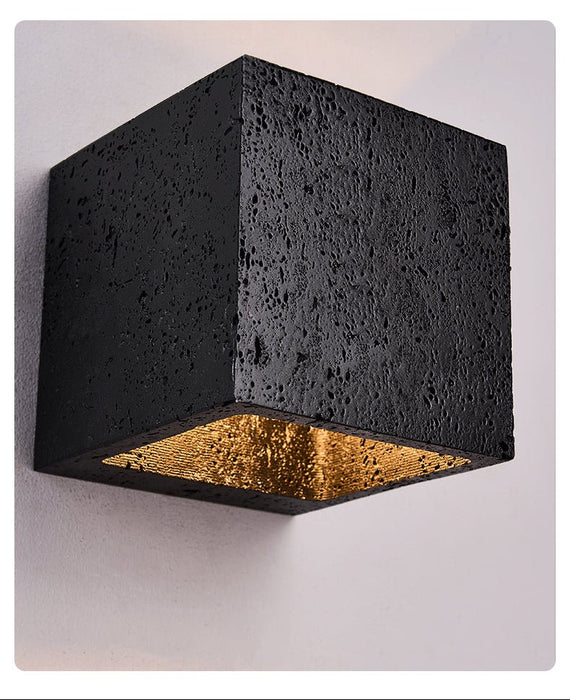 Vulcanis Cube Wall Lamp - Simprolos