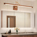Walnut Color Linear Adjustable Wall Light - Simprolos