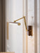 Walnut Color Linear Adjustable Wall Light - Simprolos