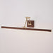 Walnut Color Linear Adjustable Wall Light - Simprolos