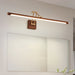 Walnut Color Linear Adjustable Wall Light - Simprolos