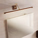 Walnut Color Linear Adjustable Wall Light - Simprolos