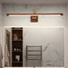 Walnut Color Linear Adjustable Wall Light - Simprolos