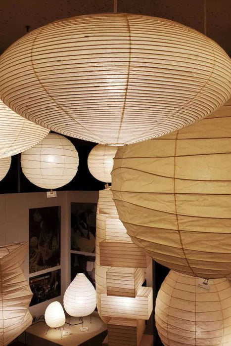 Washi Paper 15A 21A 26A Pendant Light - Simprolos