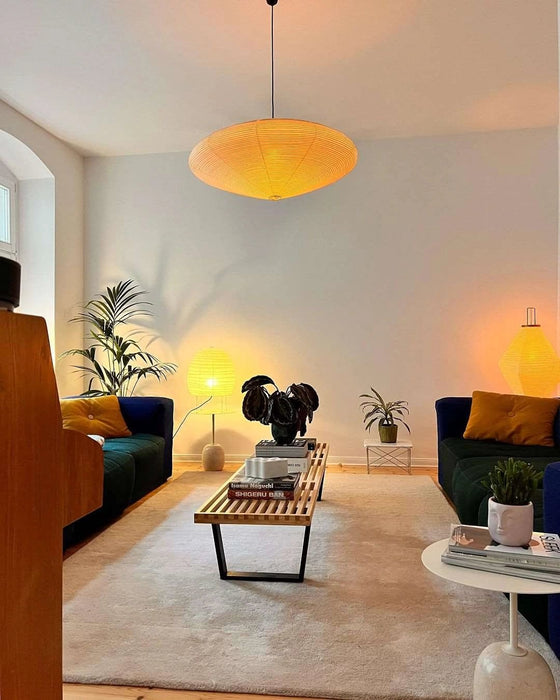 Washi Paper 15A 21A 26A Pendant Light - Simprolos