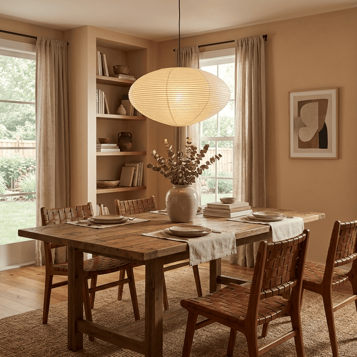 Washi Paper 15A 21A 26A Pendant Light - Simprolos