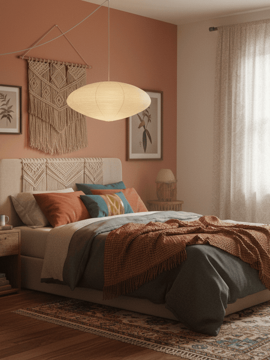 Washi Paper 15A Swag Light - Simprolos