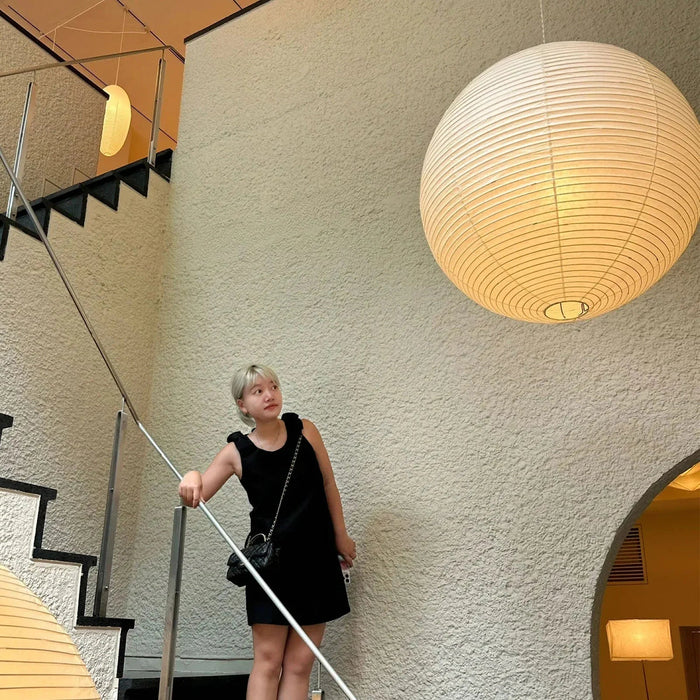 Washi Paper A Pendant Lamp - Simprolos