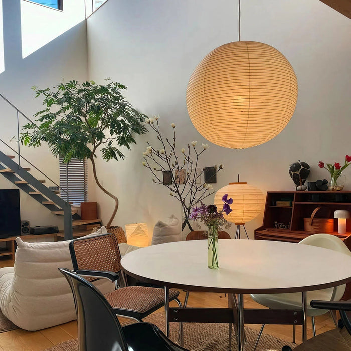 Washi Paper A Pendant Lamp - Simprolos