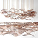 Wave Floating Leaf Chandelier - Simprolos
