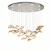 Wave Floating Leaf Chandelier - Simprolos