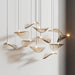 Wave Floating Leaf Chandelier - Simprolos