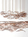 Wave Floating Leaf Chandelier - Simprolos