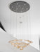 Wave Floating Leaf Chandelier - Simprolos