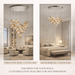 Wave Floating Leaf Chandelier - Simprolos