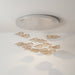 Wave Floating Leaf Chandelier - Simprolos