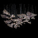 Wave Floating Leaf Chandelier - Simprolos