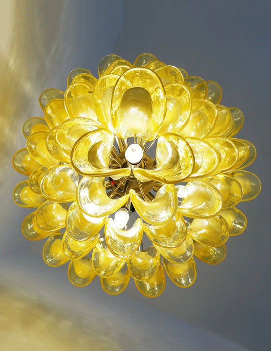 Wave Murano Glass Chandelier - Simprolos