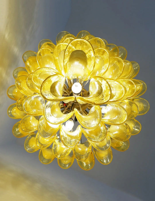Wave Murano Glass Chandelier - Simprolos