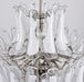 White Cloud Glass Petals Chandelier - Simprolos