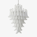 White Cloud Glass Petals Chandelier - Simprolos
