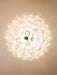 White Glass Petals Chandelier - Simprolos