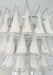 White Glass Petals Chandelier - Simprolos