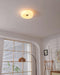 Willa Glass Flush Mount Ceiling Light - Simprolos