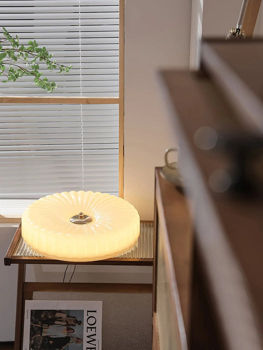 Willa Glass Flush Mount Ceiling Light - Simprolos