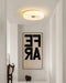 Willa Glass Flush Mount Ceiling Light - Simprolos