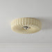 Willa Glass Flush Mount Ceiling Light - Simprolos