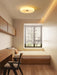 Willa Glass Flush Mount Ceiling Light - Simprolos