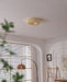 Willa Glass Flush Mount Ceiling Light - Simprolos