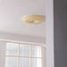 Willa Glass Flush Mount Ceiling Light - Simprolos